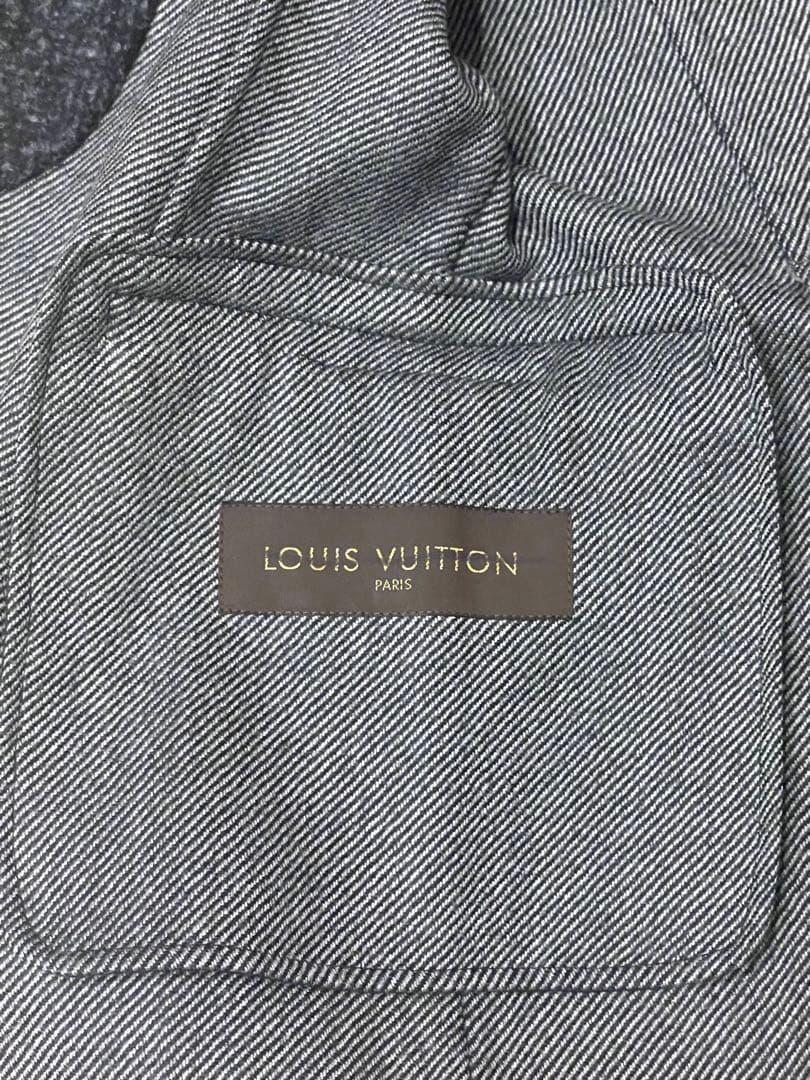 【ひろ】ルイヴィトン ダークグレーテーラードジャケット