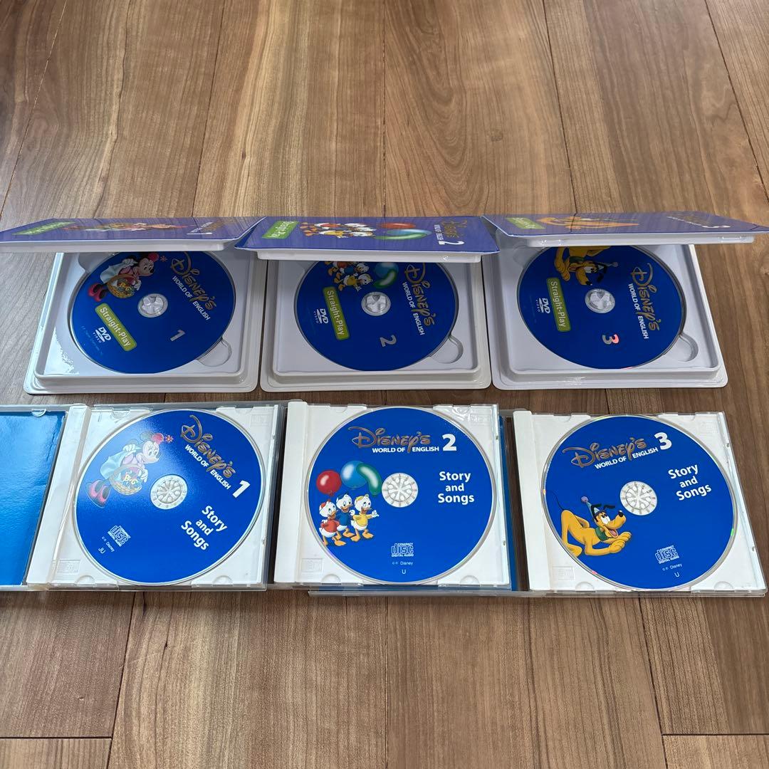 Disney's World of English DVD CD 本