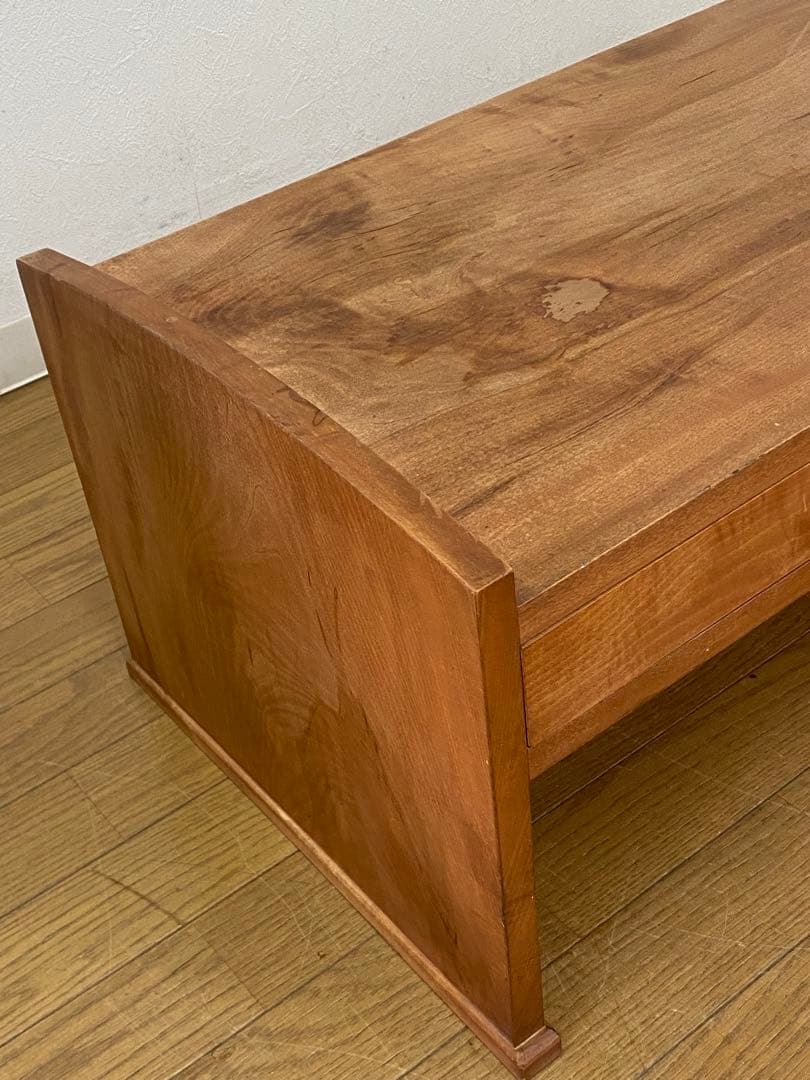 アンティーク レトロ 木製 無垢 文机 テーブル 飾り台 インテリア 古民具