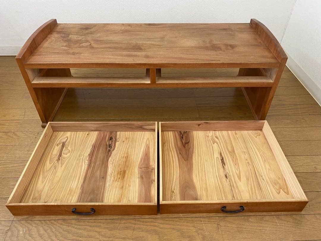 アンティーク レトロ 木製 無垢 文机 テーブル 飾り台 インテリア 古民具