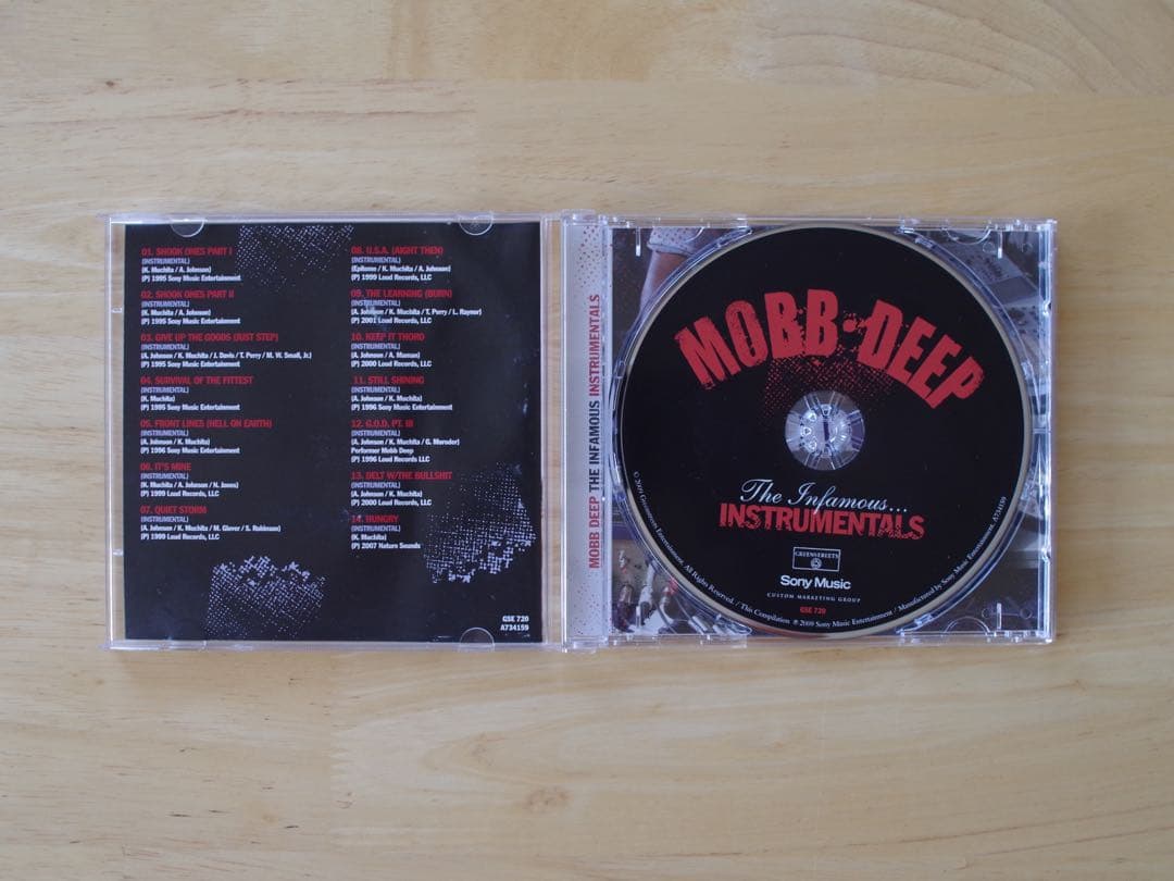 洋楽 THE INFAMOUS INSTRUMENTALS / MOBB DEEP