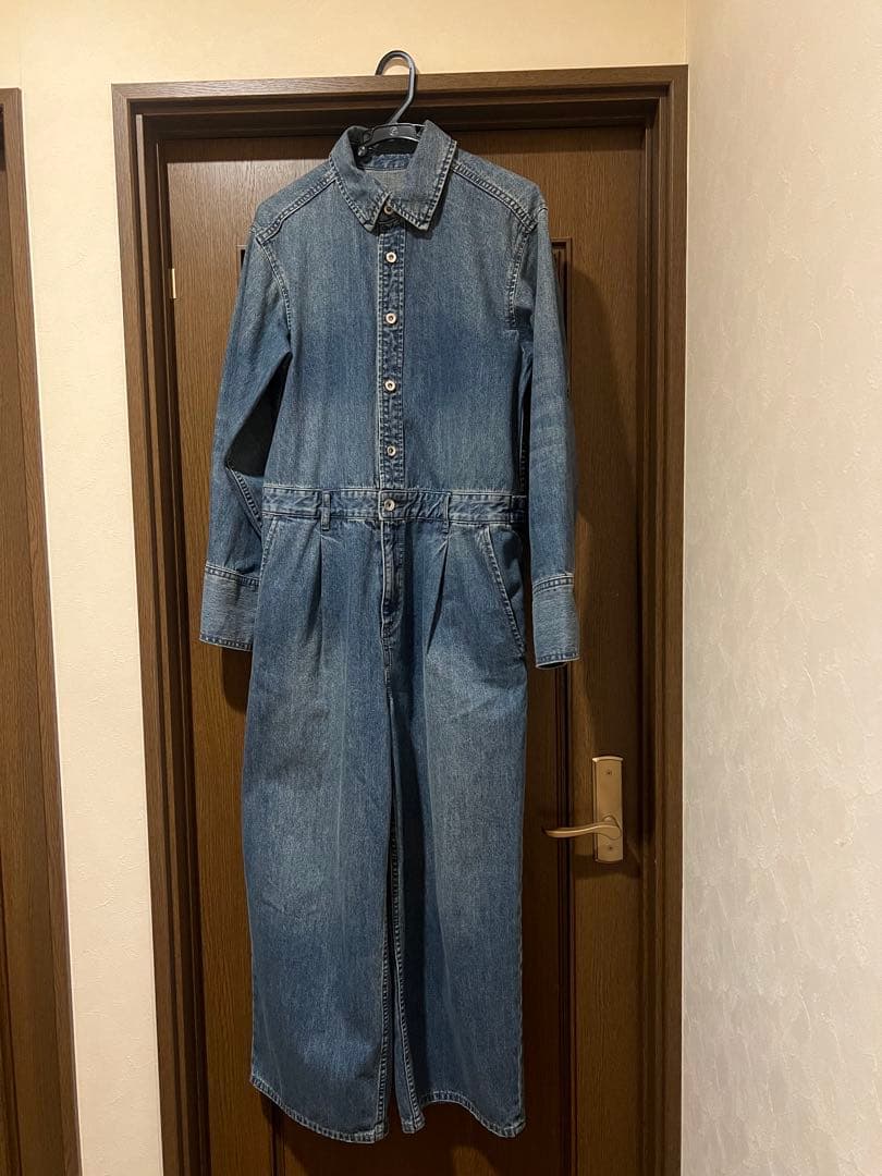 【アダムエロペ】　デニムジャンプスーツ