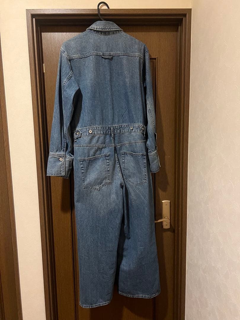 【アダムエロペ】　デニムジャンプスーツ
