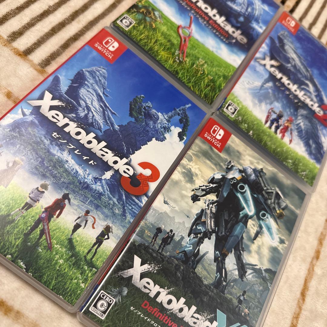 Switch ゼノブレイド 4本 まとめ売り セット