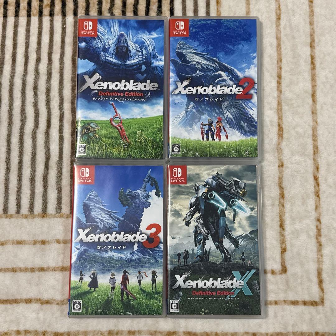 Switch ゼノブレイド 4本 まとめ売り セット