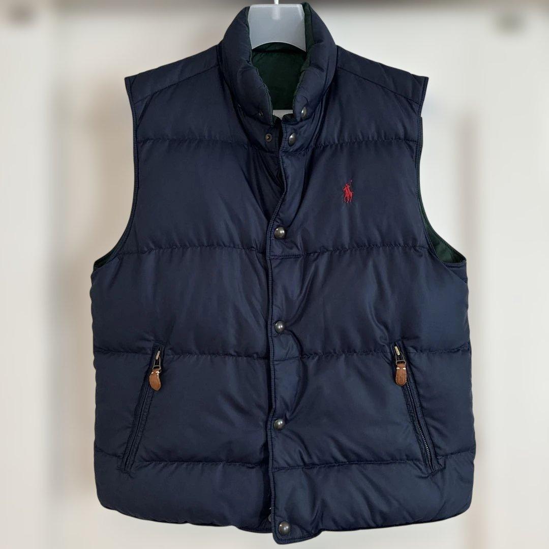 ポロラルフローレン ダウンベスト POLO RalphLauren リバーシブル