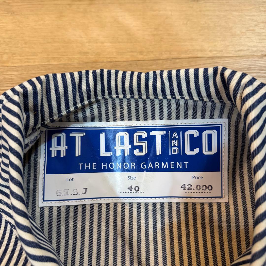 アットラスト ブッチャープロダクツ カバーオールlot678J 40