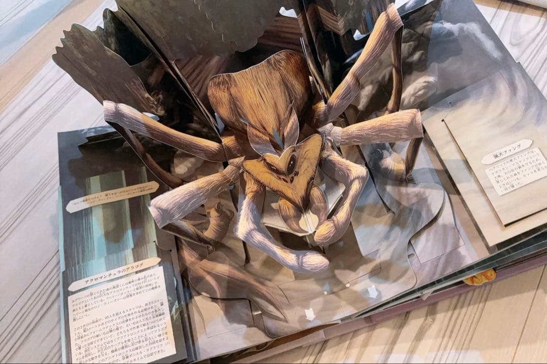 ハリー・ポッター 魔法ワールドの生物たち ポップアップブック