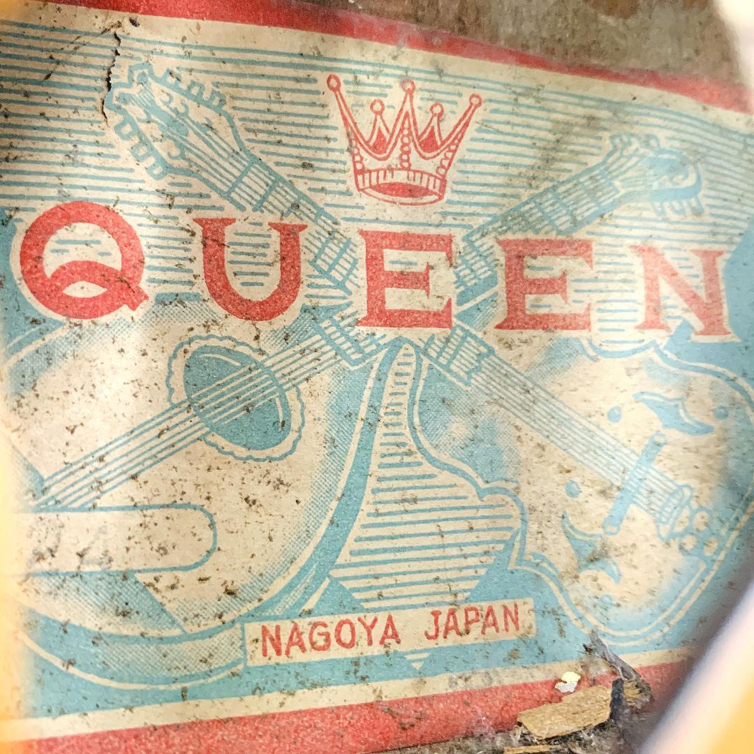 稀少 QUEEN クィーン フラット マンドリン No.124 【整備品】