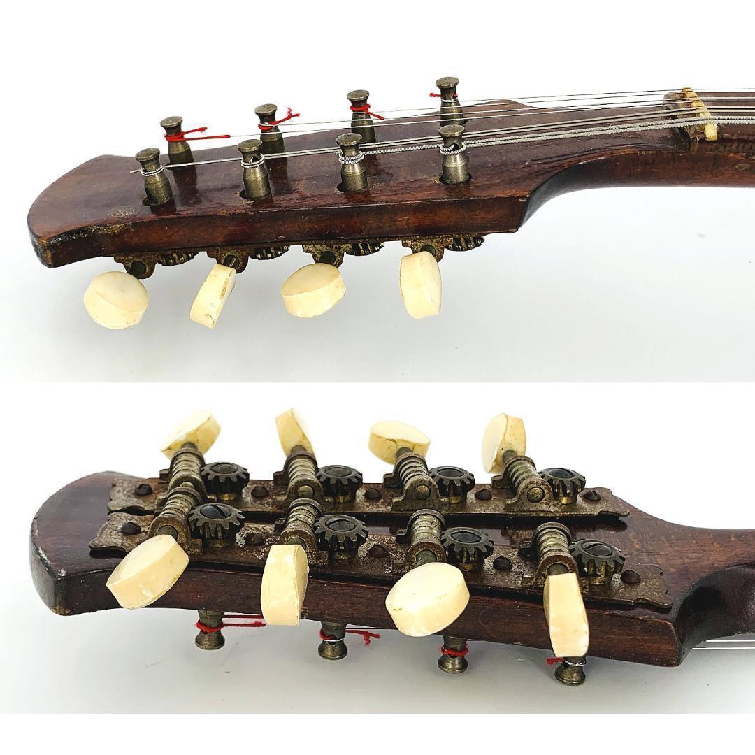 稀少 QUEEN クィーン フラット マンドリン No.124 【整備品】