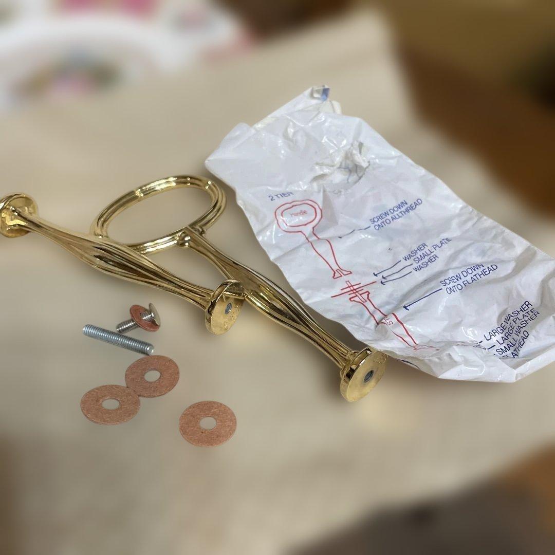 新品ロイヤルアルバート*レディーカーライル*正規 ケーキスタンド2段 ハイティー