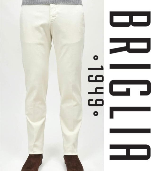 新品タグ付き【ブリリア 1949】秋冬 ERCOLANO テーパードパンツ 46