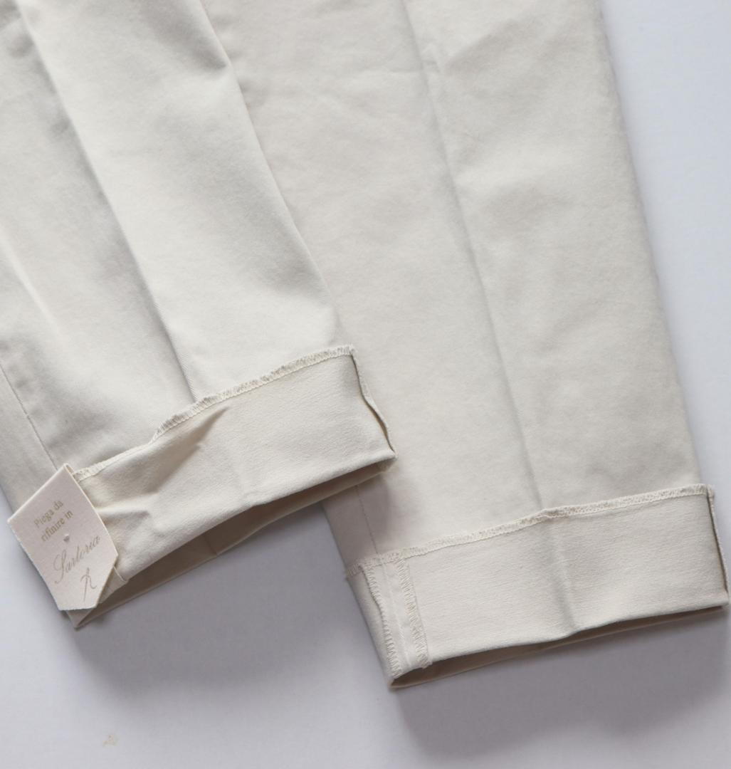 新品タグ付き【ブリリア 1949】秋冬 ERCOLANO テーパードパンツ 46