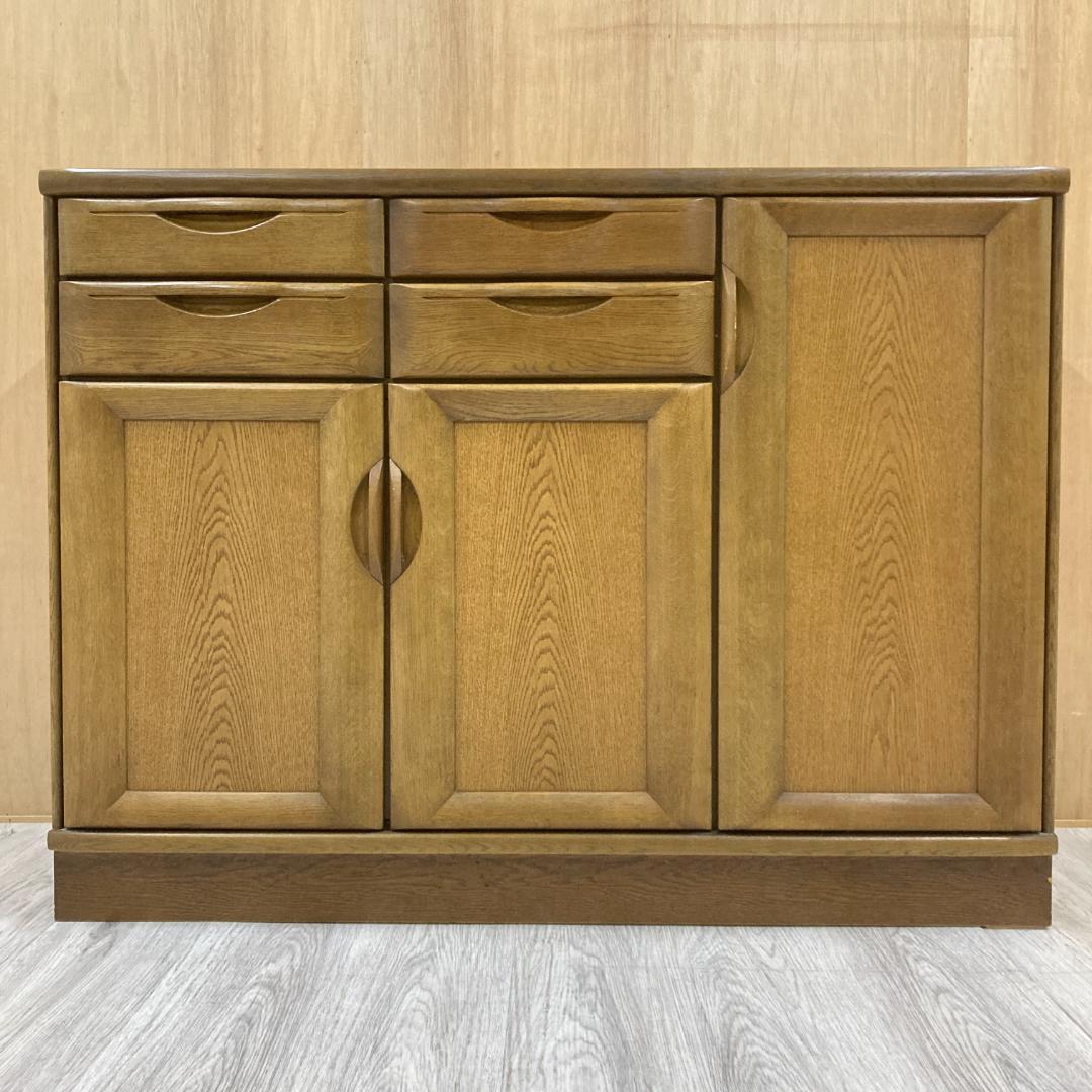 【カリモク】キッチンボード　キッチンカウンター　食器棚　レンジボード