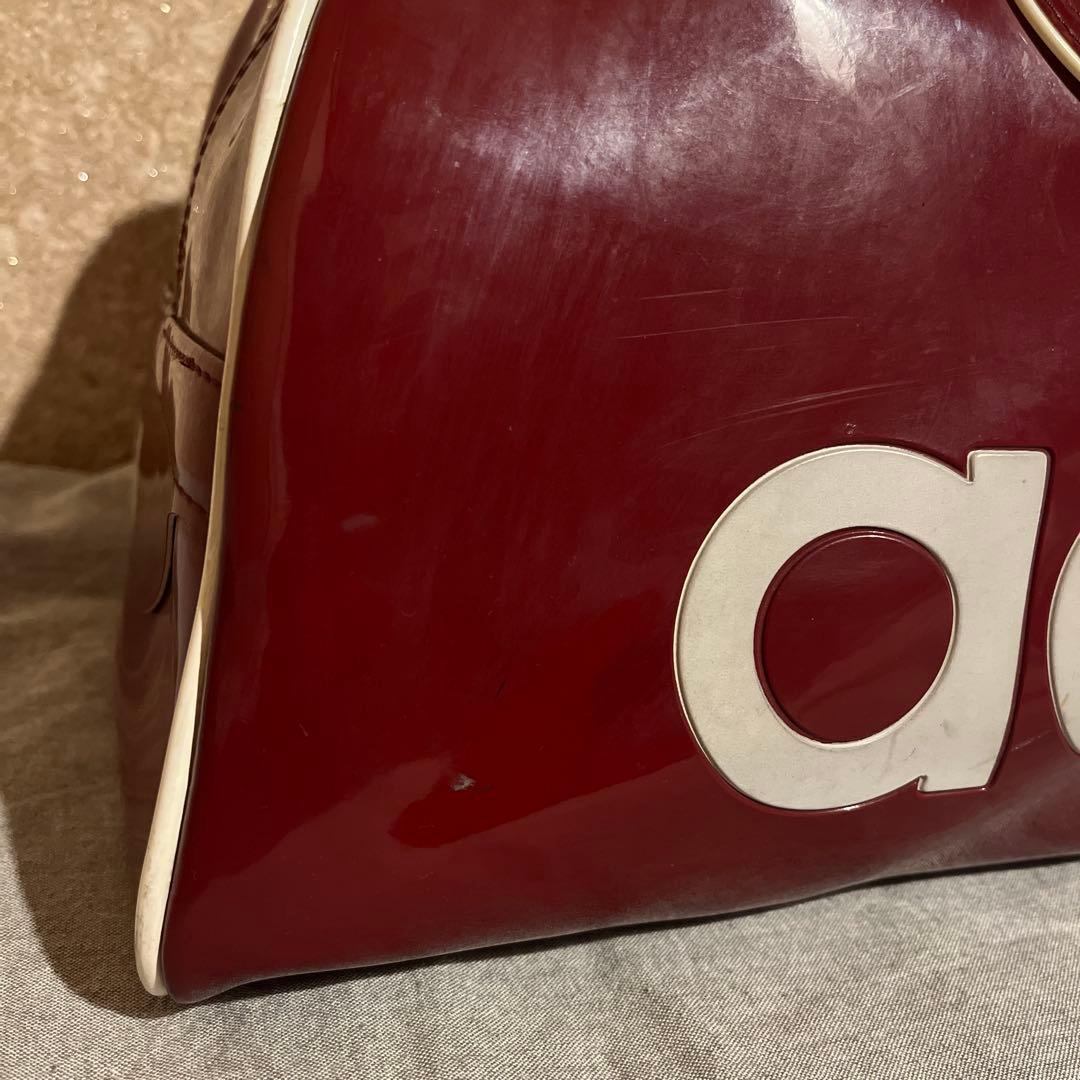 バッグ 80s old adidas enamel hand bag