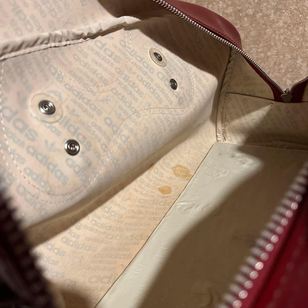 バッグ 80s old adidas enamel hand bag