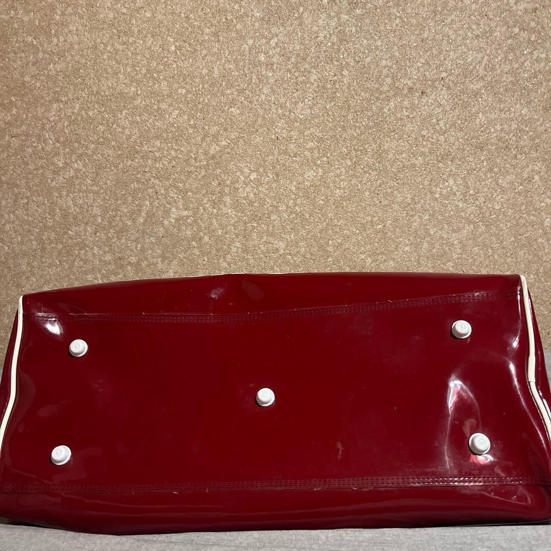 バッグ 80s old adidas enamel hand bag