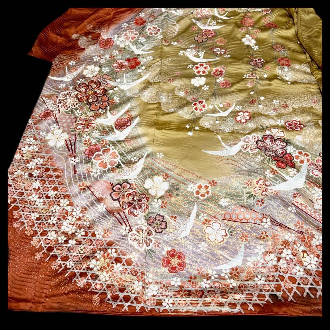 ❣️SALE❣️美品　振袖フルセット　正絹長襦袢　古典柄　153〜163