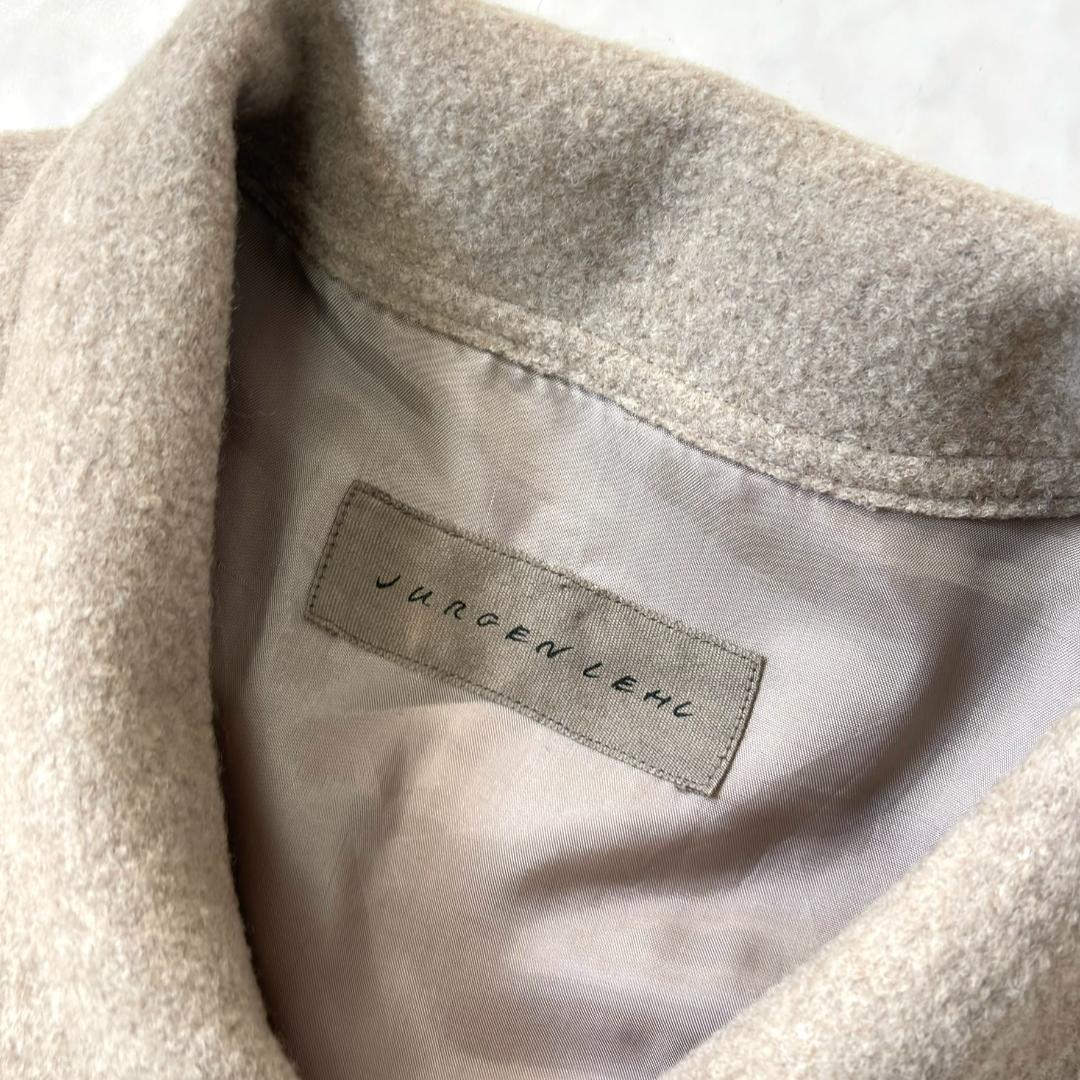 ヨーガンレール ステンカラーコート ウール ベージュ サイズM tm4