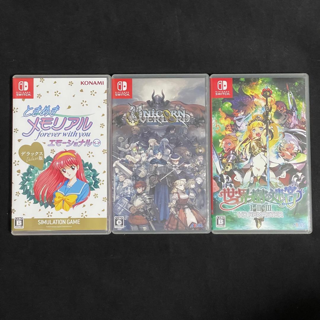 Switch ときめきメモリアル ユニコーンオーバーロード 世界樹の迷宮