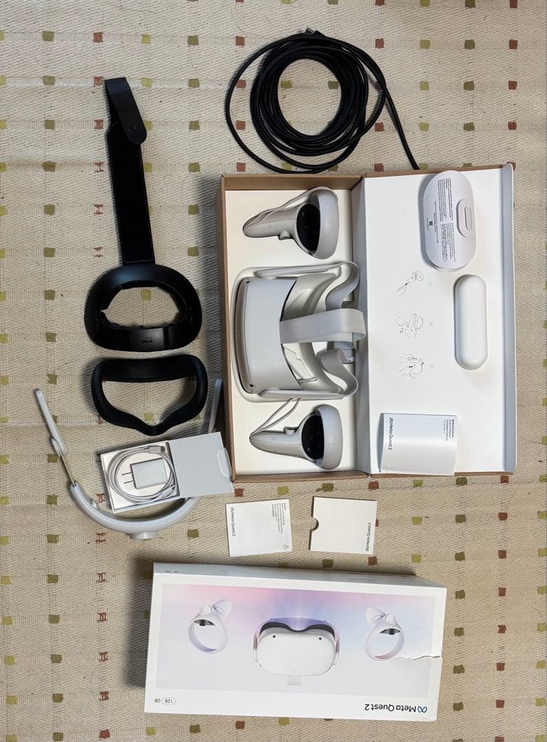  Quest 2 128GB VRヘッドセットとアクセサリー