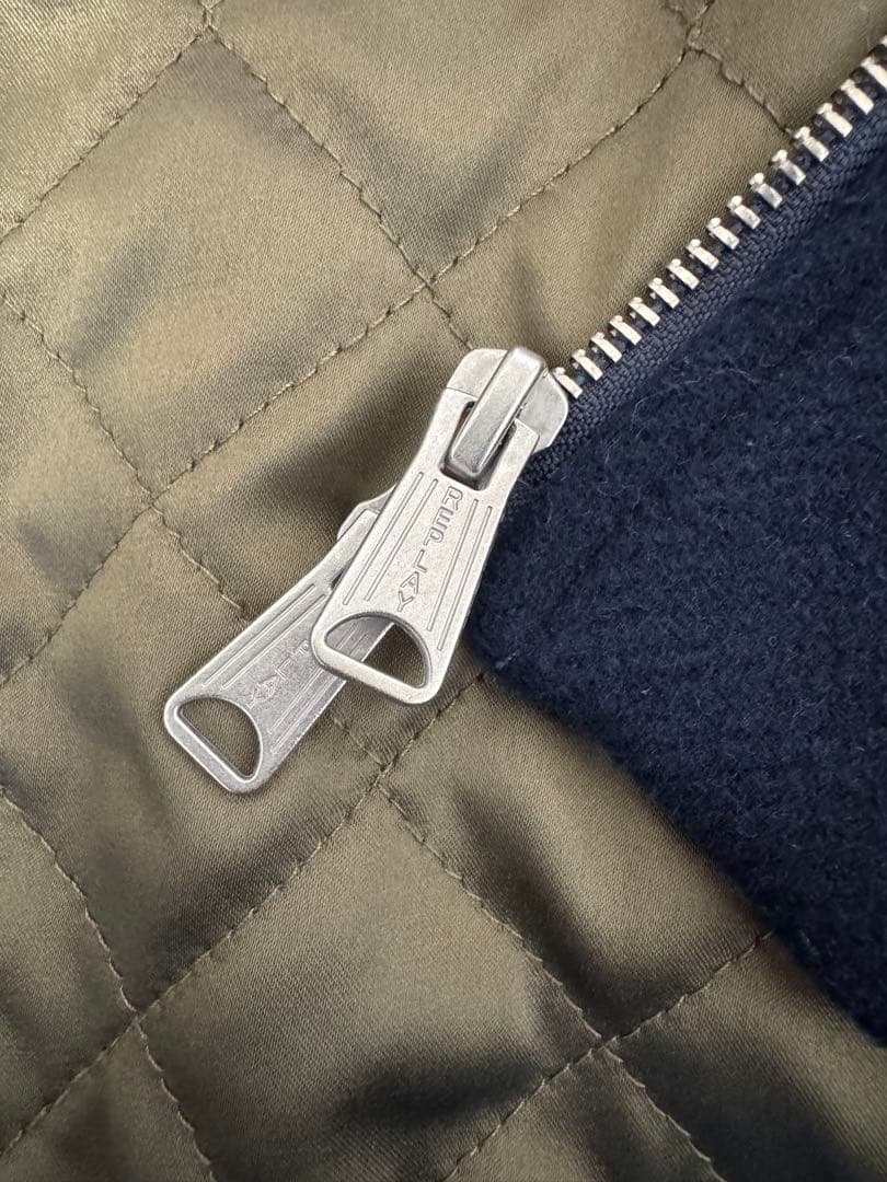 Replay スタジャン ネイビー/ホワイト