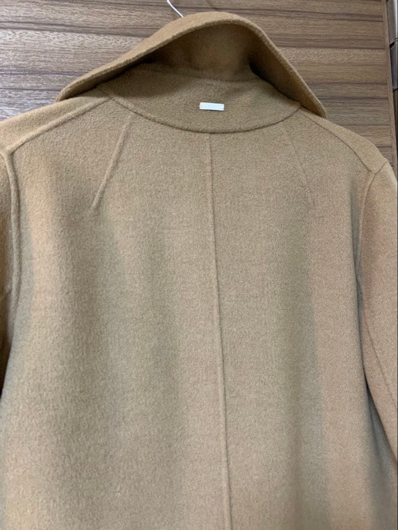 S Max Mara エスマックスマーラ ダブルブレスト ピーコートキャメル