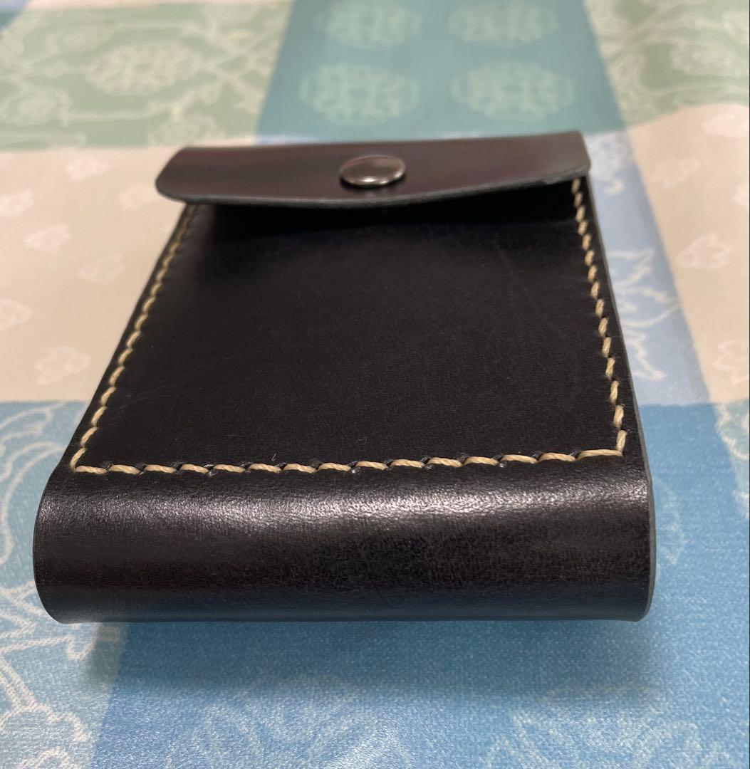 二つ折り財布　バイカーズウォレット　姫路　サドルレザー　トラッカーウォレット