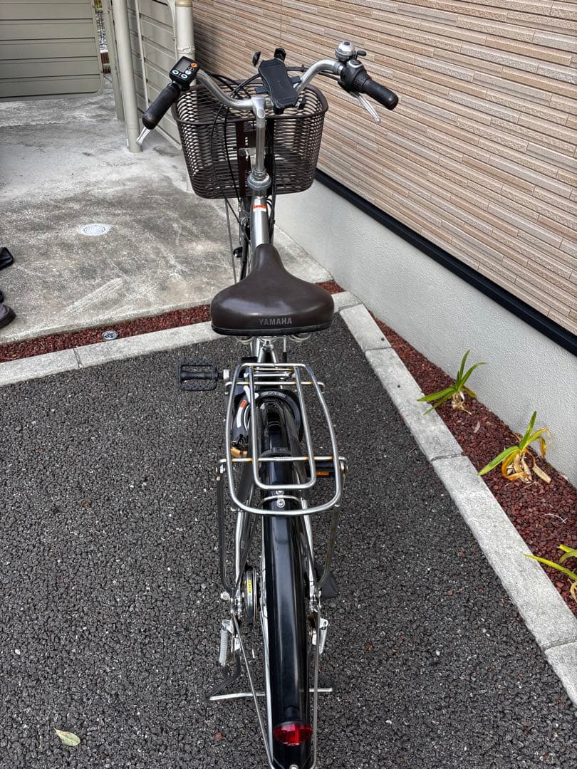 YAMAHA電動アシスト自転車 26インチ スマホホルダー付き　送料込み