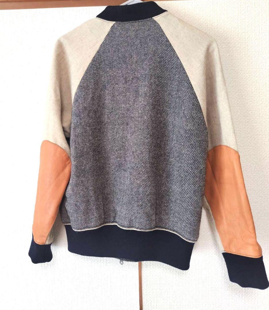 nume ヌメ パラスパレス スタジャン ウール レザー.