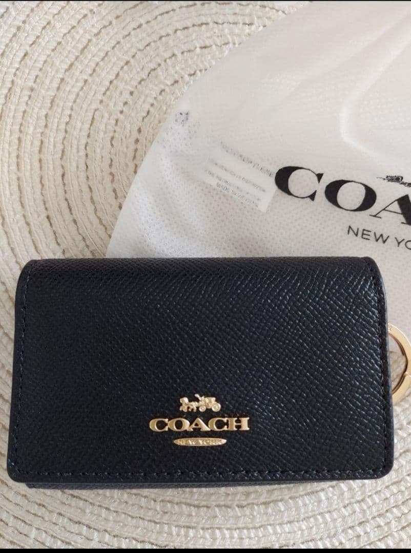 COACH キーケース ブラック コーチ