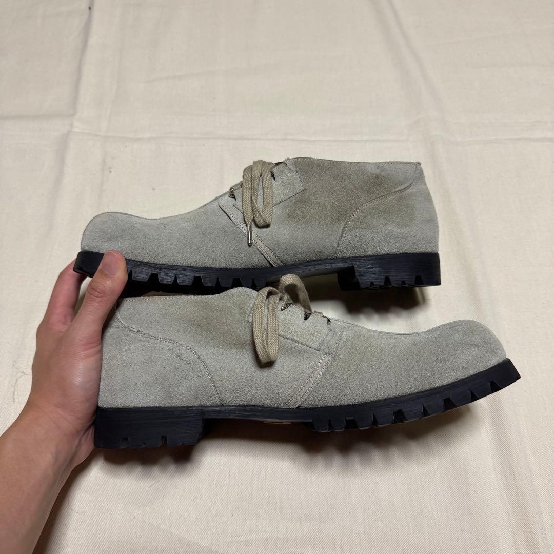 00's ナンバーナイン　宮下期　本人期　スエードブーツ　激レア　グランジ　音楽