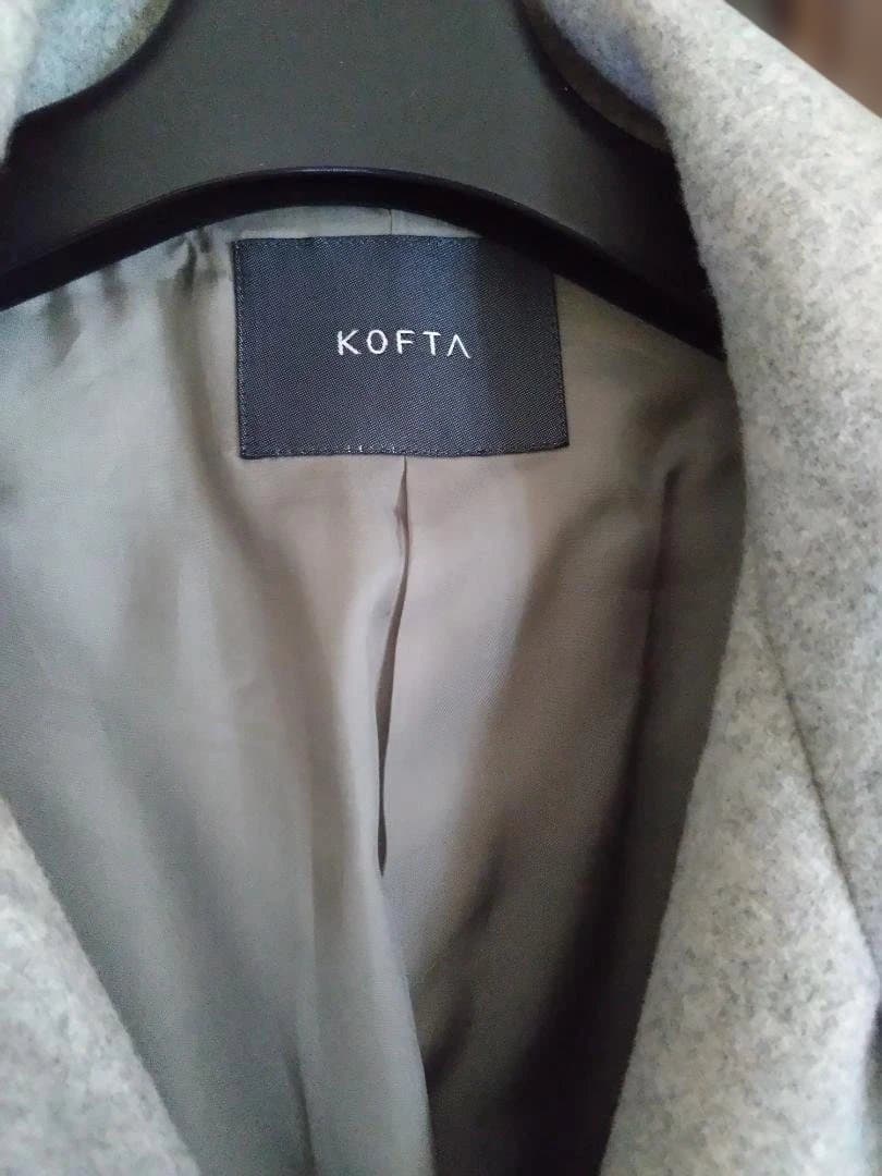 KOFTA グレー オーバーサイズコート