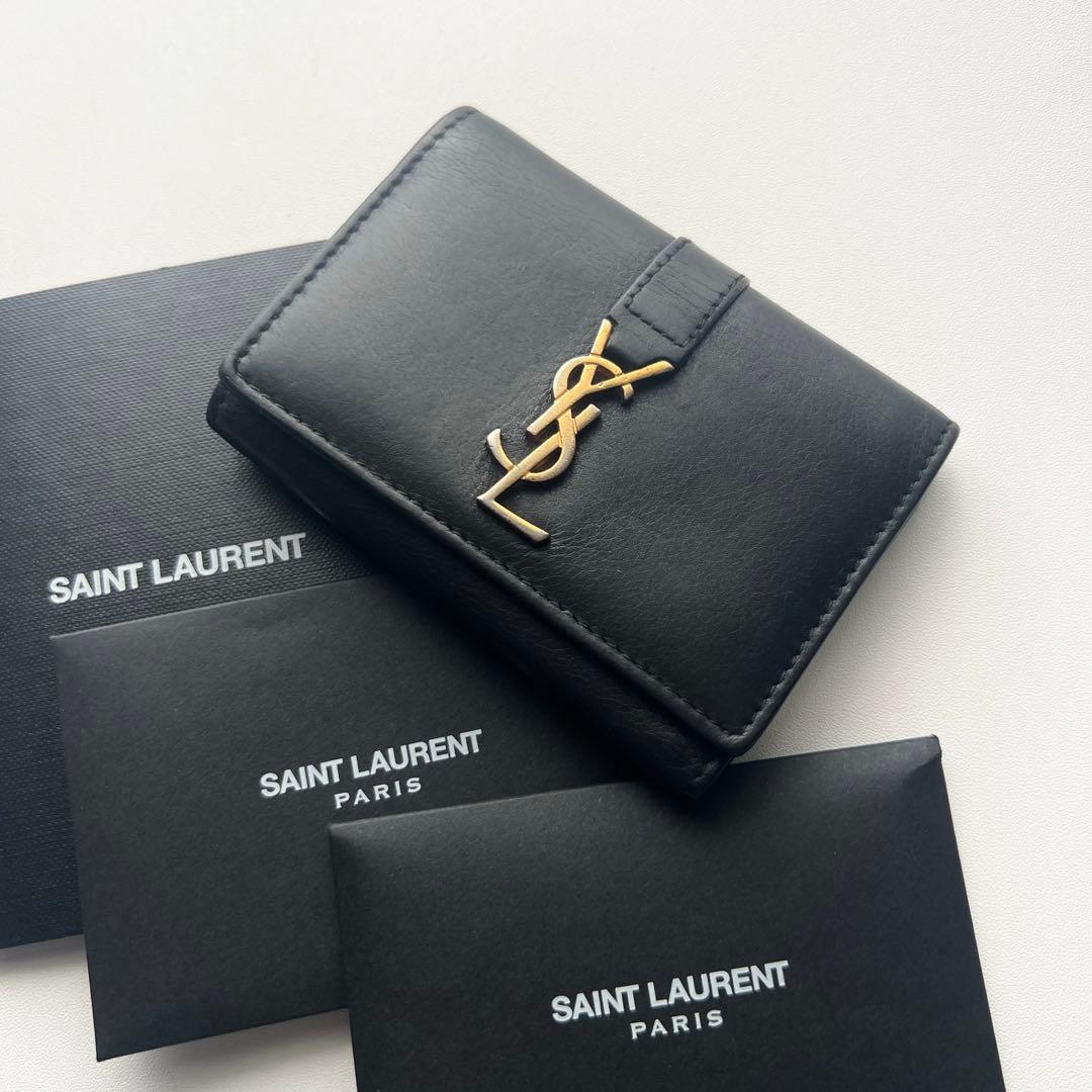 229 美品 SAINTLAURENT イヴサンローラン キーケース