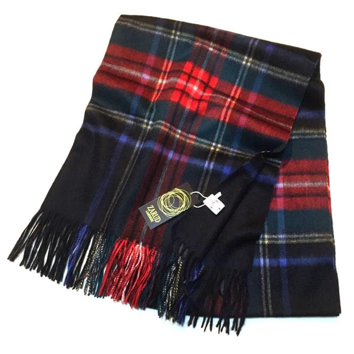 残り僅か大幅値下70㎝×200超大判100%カシミヤストールマフラー新品BK