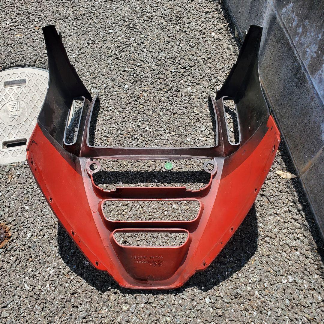 GPZ900R センターカウル 赤黒