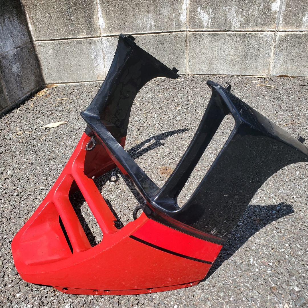 GPZ900R センターカウル 赤黒