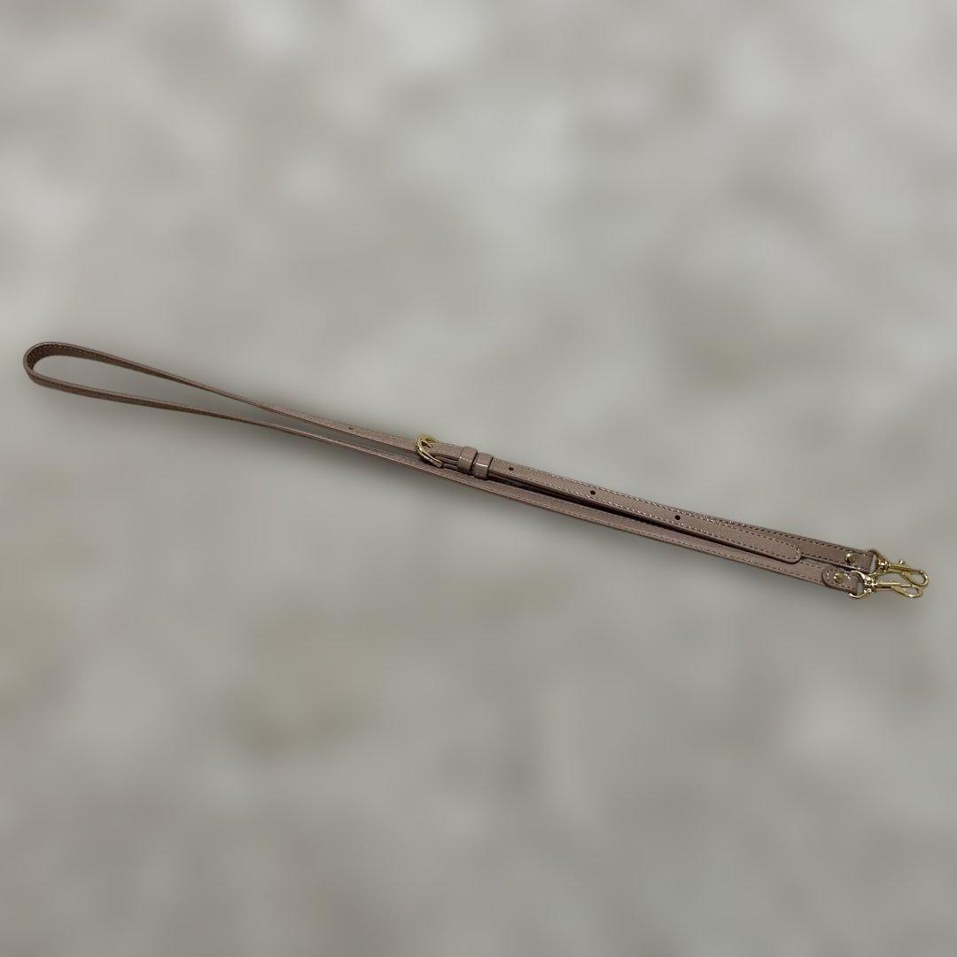 ATAO アタオ アミュレット ローズクォーツ ショルダーウォレット エナメル