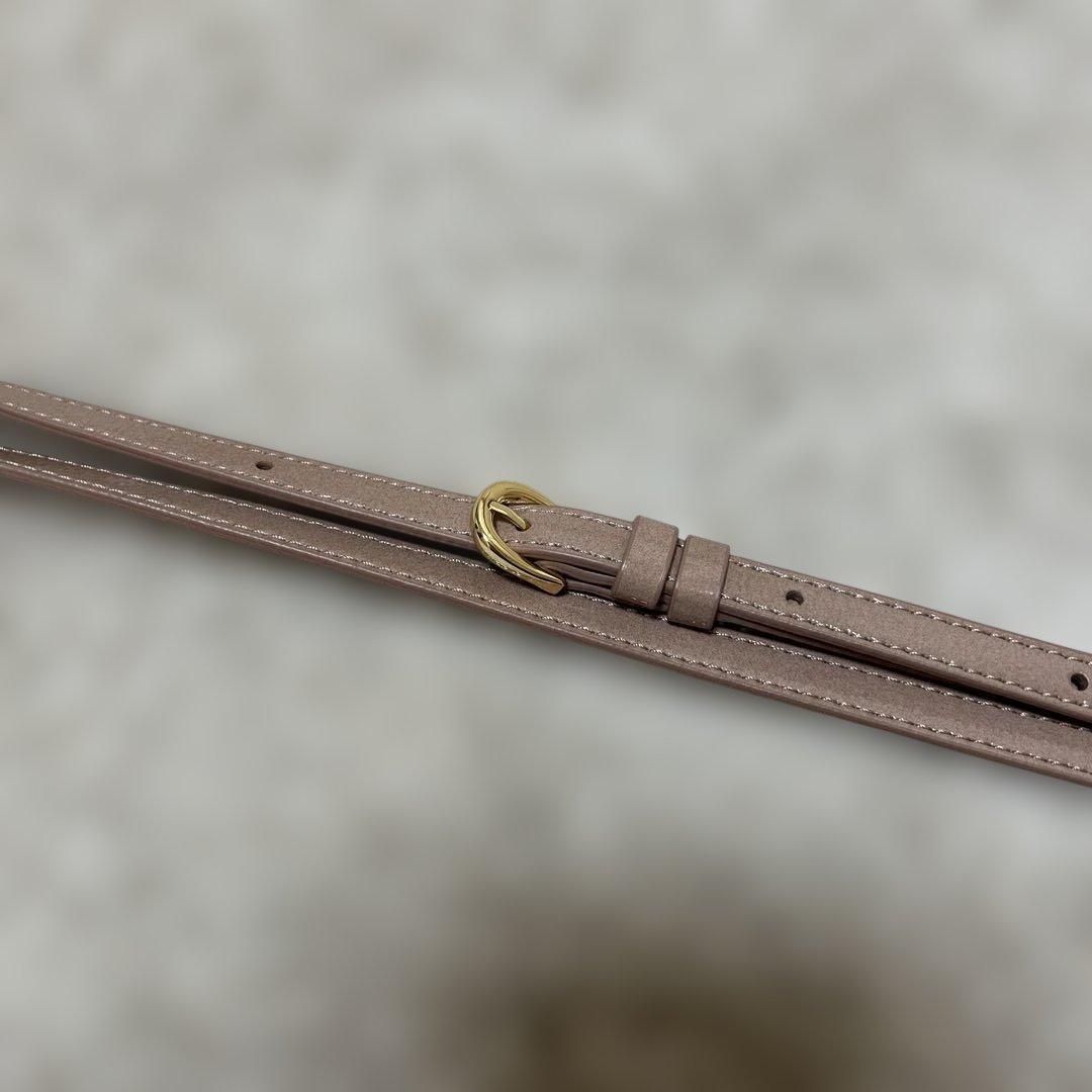 ATAO アタオ アミュレット ローズクォーツ ショルダーウォレット エナメル