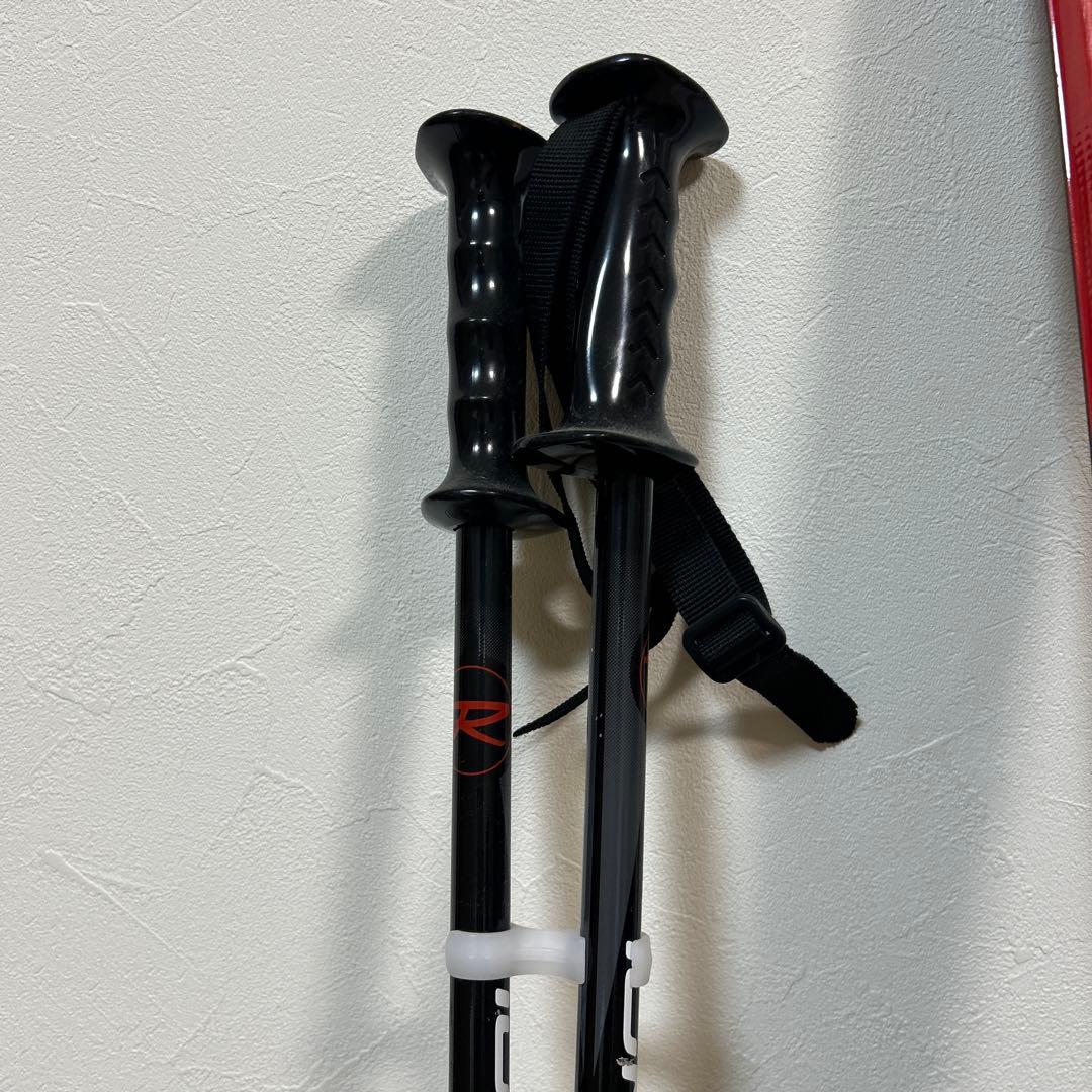 ROSSIGNOL Epic スキーセット 赤白