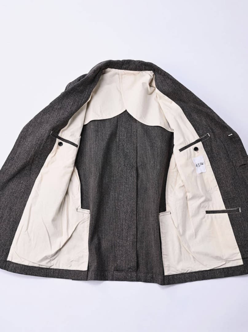 ★45R★コットンカルゼのジャケット / 2S パンツ / 32inc★