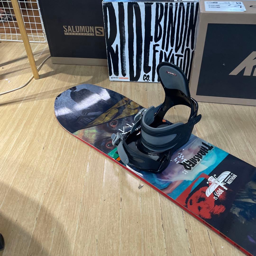 BATLEON×IGNIO　バタレオン　バインディング付スノーボードセット