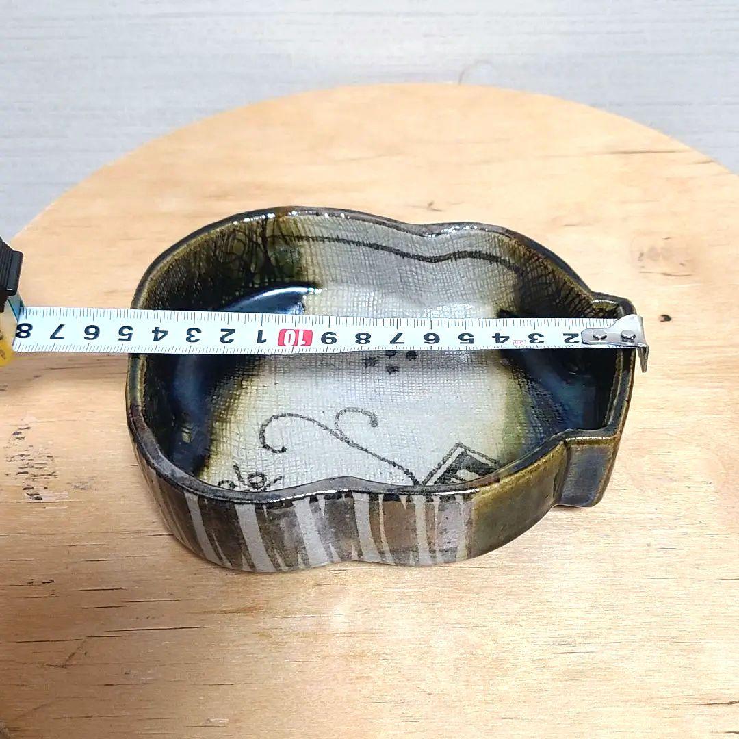 加藤作助　向付　5客　磯部焼