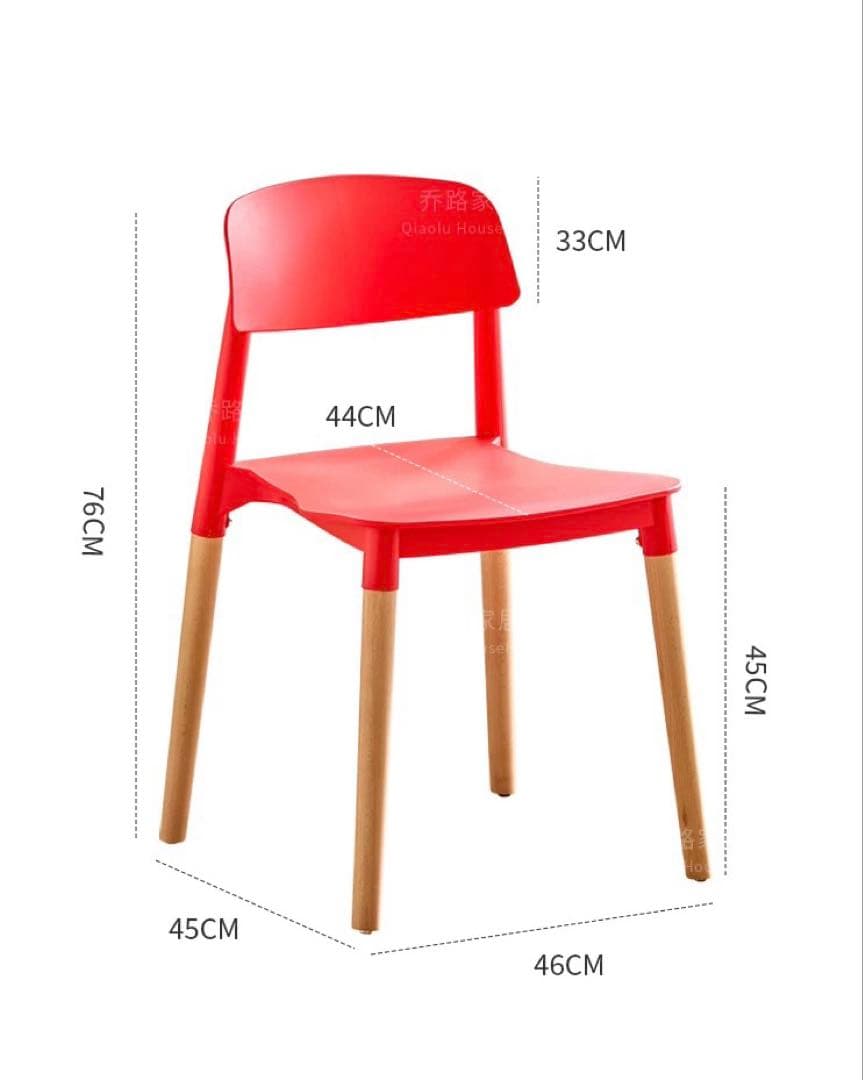 ダイニングチェア　マカロン色椅子　おしゃれ