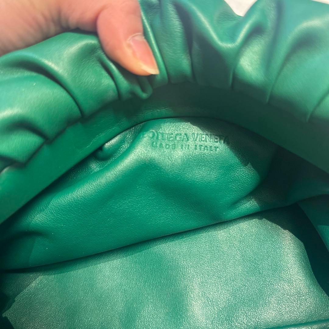 本日限定値下げ付属品完備bottega veneta チェーンバッグ　グリーン