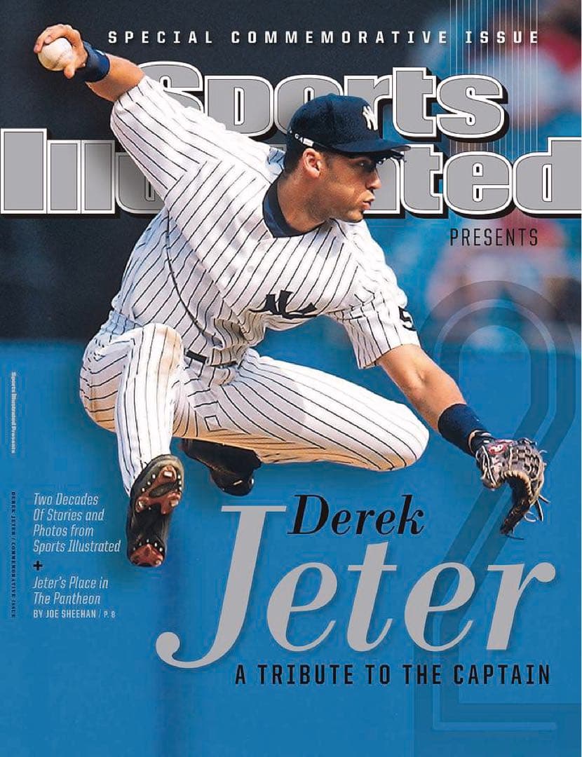 デレク・ジーター ボブルヘッド スポーツイラストレイテッド表紙版 ヤンキース