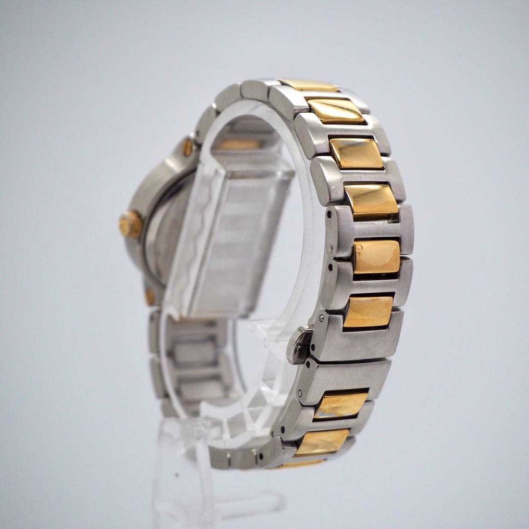 581 稼働 GUCCI レディース 時計 8900L デイト　シルバー　コンビ