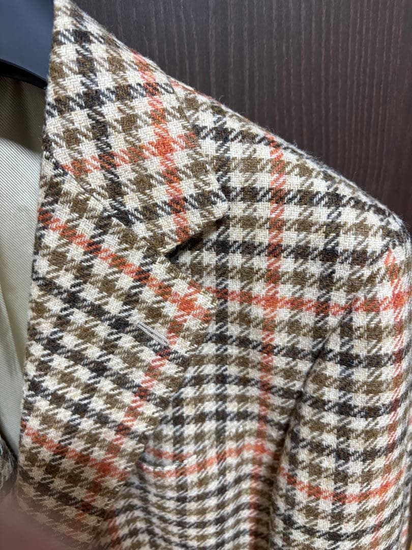 BEAMS F / MOON ガンクラブチェック+ペーン ジャケット