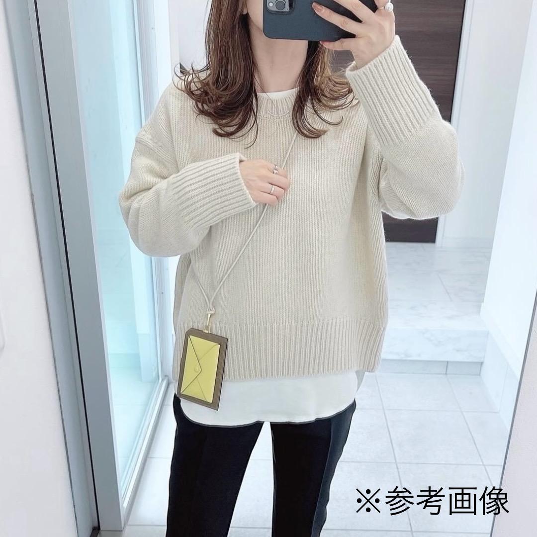 2437【新品 ラルコバレーノ】スマートネックウォレット★財布★本革★ブラウン★