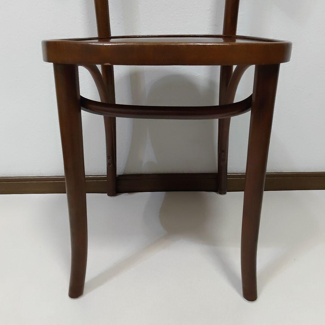 ② フランス アンティーク レストラン ウッドチェア 曲げ木 ベントウッドチェア